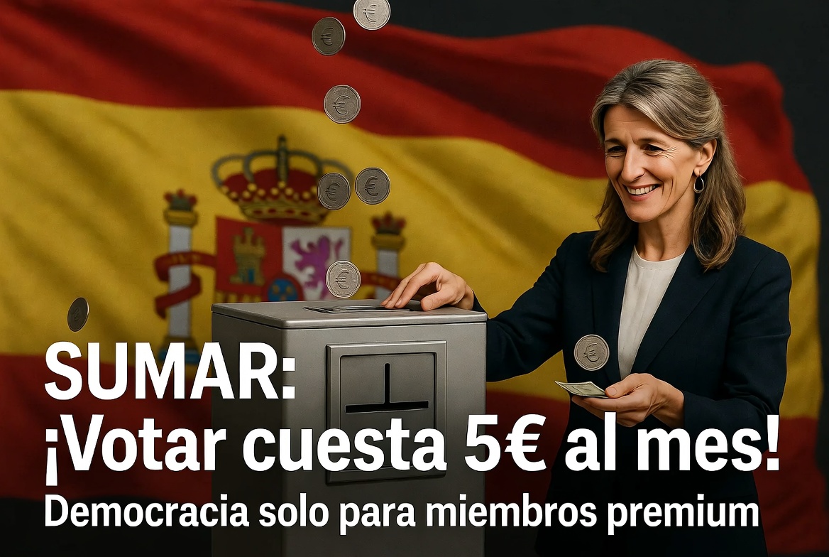 Sumar establece una cuota económica obligatoria para que los españoles tengan derecho al voto