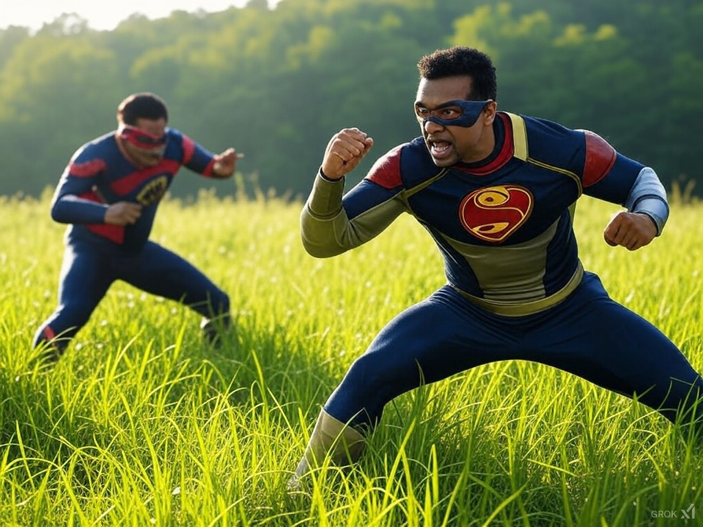"Batalla épica entre Mr. Wonderful y Ale-Hop", según Grok.