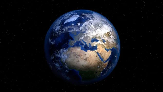 Planeta Tierra Como bola