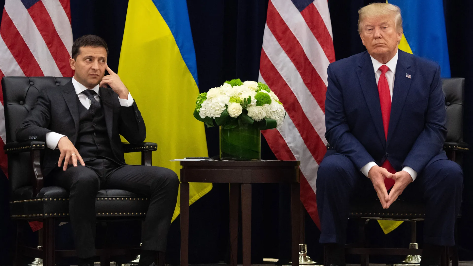 Trump y Zelensky