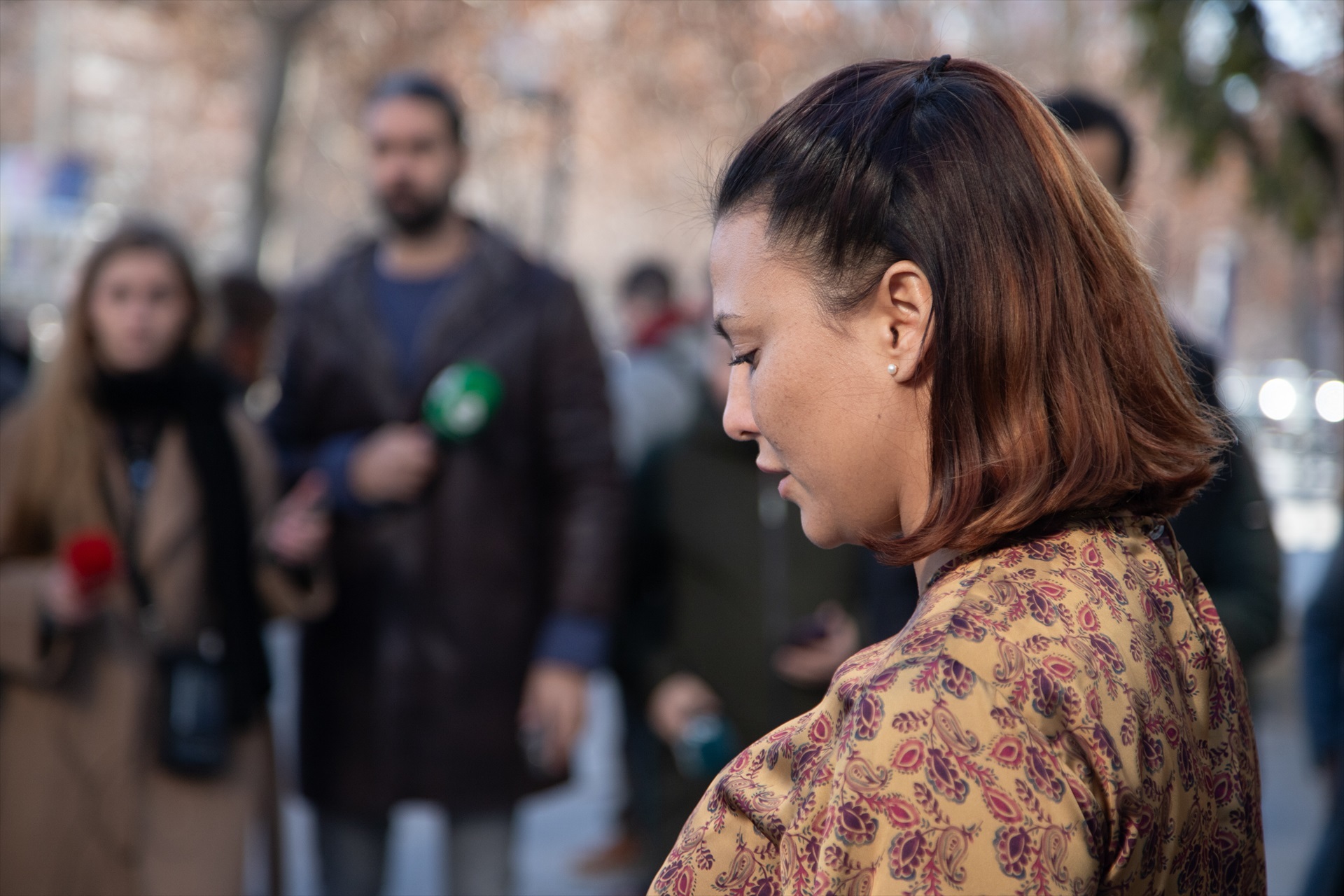 (Foto de ARCHIVO) La actriz Elisa Mouliaá sale de declarar de los juzgados de Plaza de Castilla, a 16 de enero de 2025, en Madrid (España). El juez que investiga al exportavoz parlamentario de Sumar Íñigo Errejón por un presunto delito de agresión sexual le toma declaración como investigado, y a la actriz Elisa Mouliaá como denunciante. Los hechos denunciados por Mouliaá fueron en septiembre de 2021. Candela Ordóñez / Europa Press 16 ENERO 2025;ELISA MOULIAÁ;ERREJÓN;AGRESIÓN SEXUAL; 16/1/2025