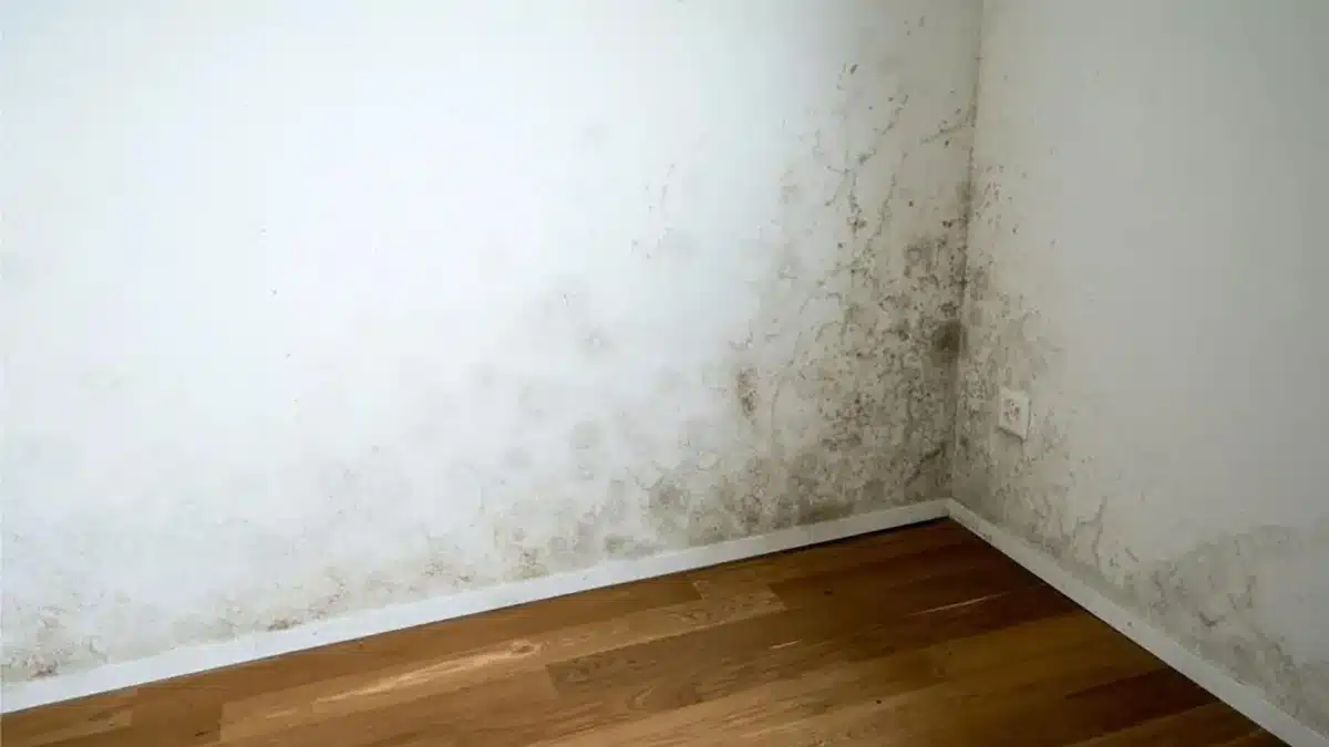 pared con moho