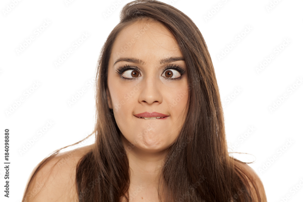 mujer estupida