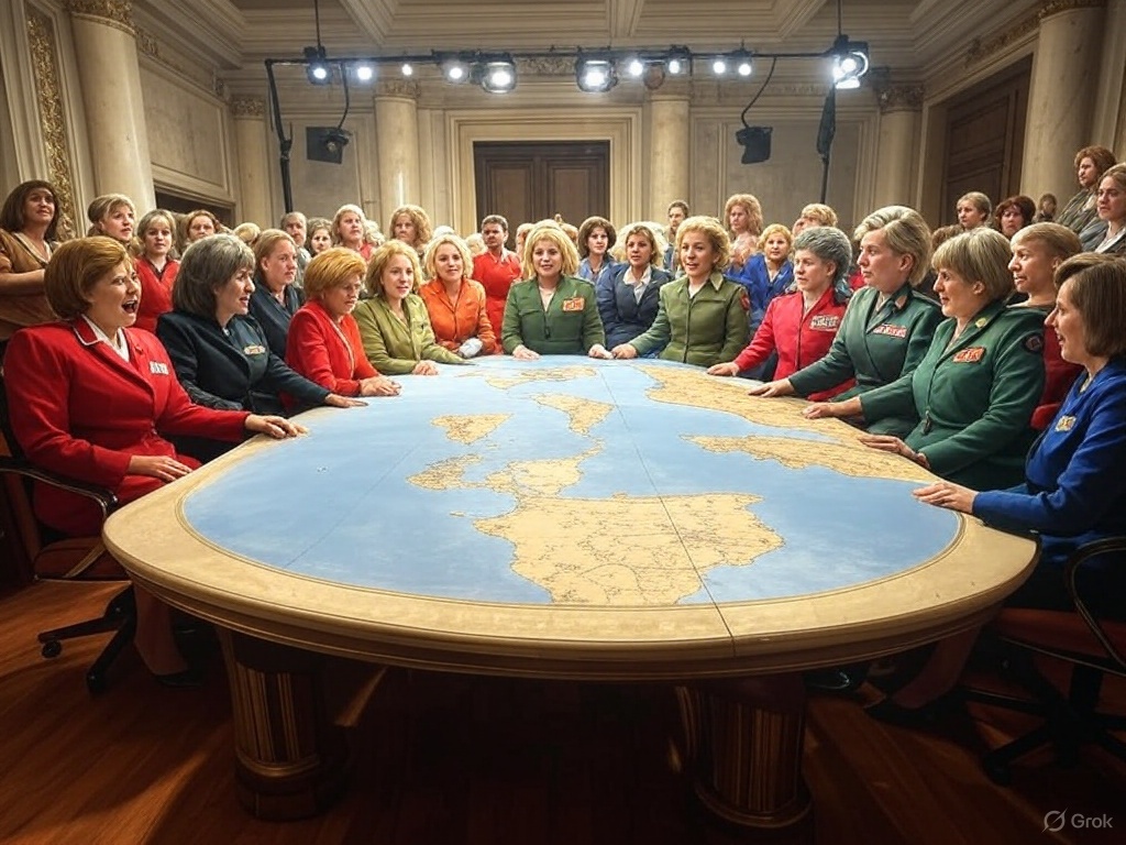 Mujeres dirigiendo el mundo