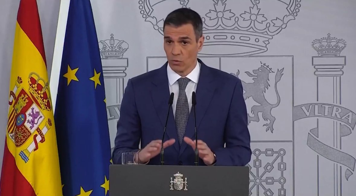 Pedro Sanchez Apagon