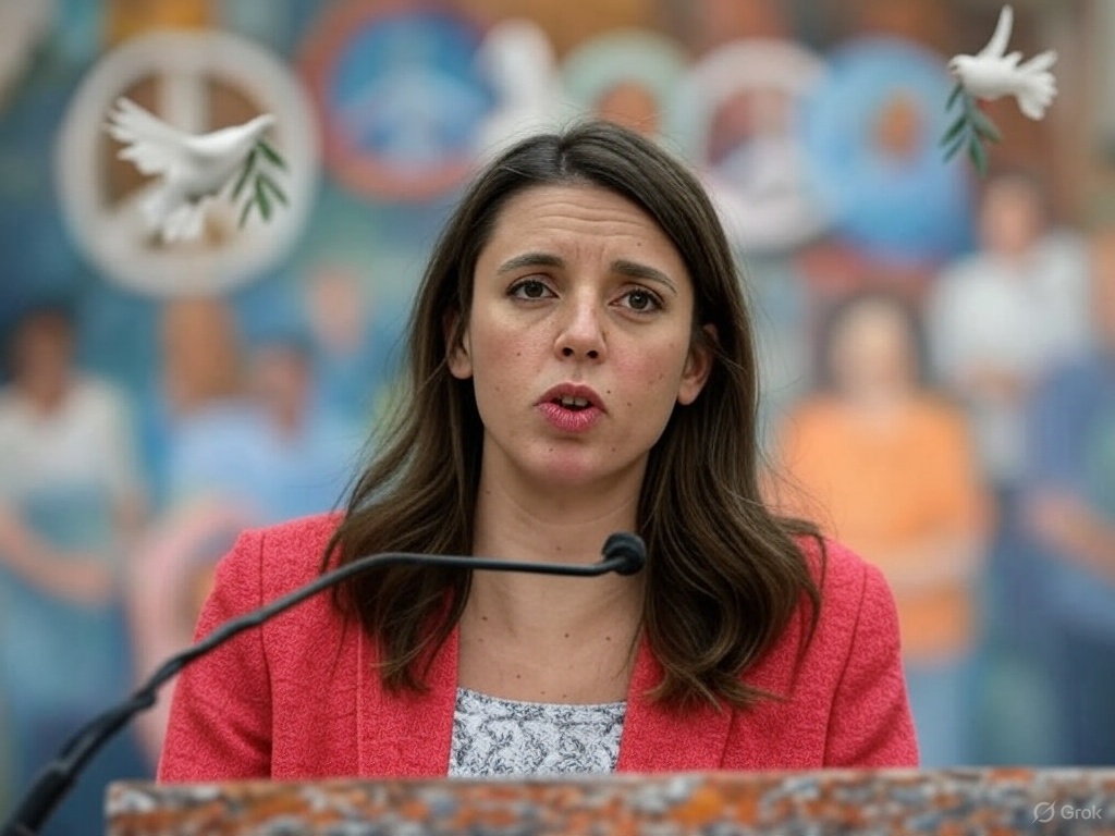 La exministra de Igualdad Irene Montero