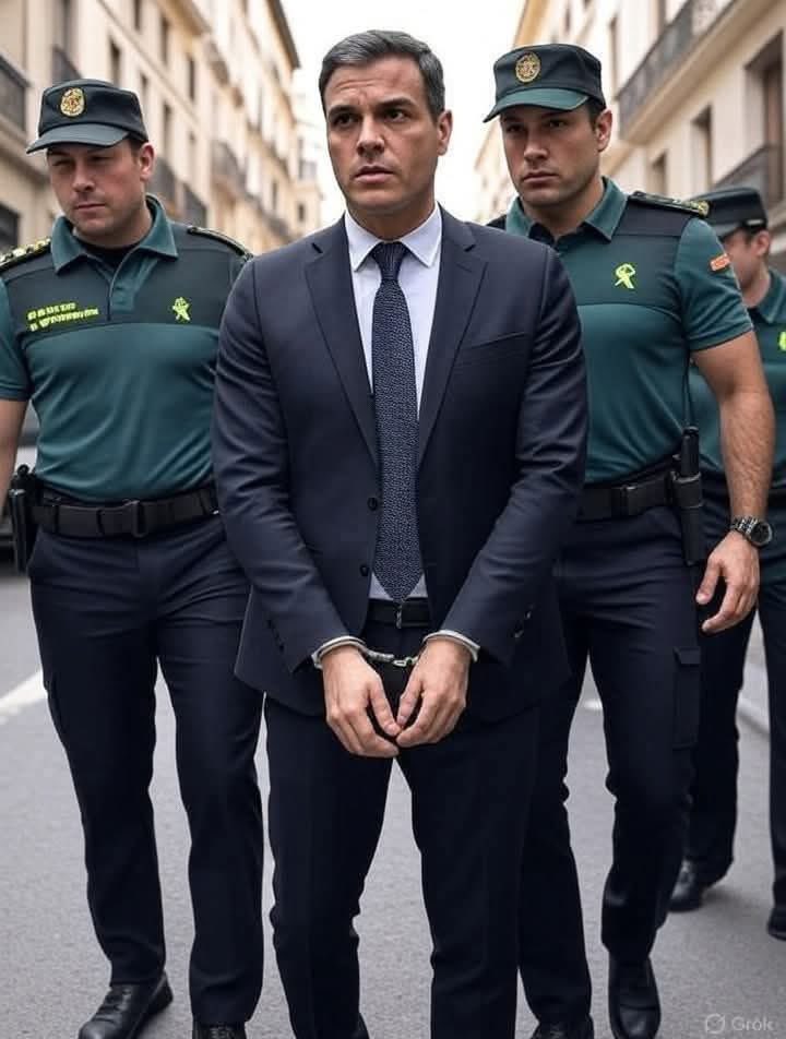 Pedro Sanchez detenido