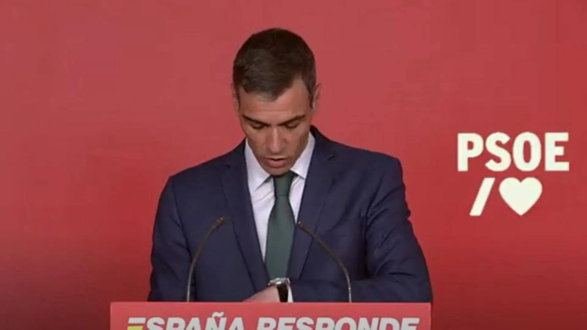 Pedro sanchez ha comido