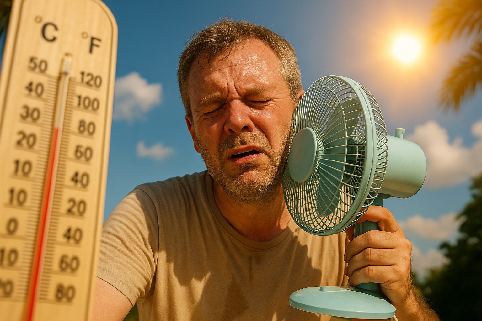 Alguien con un poco de calor