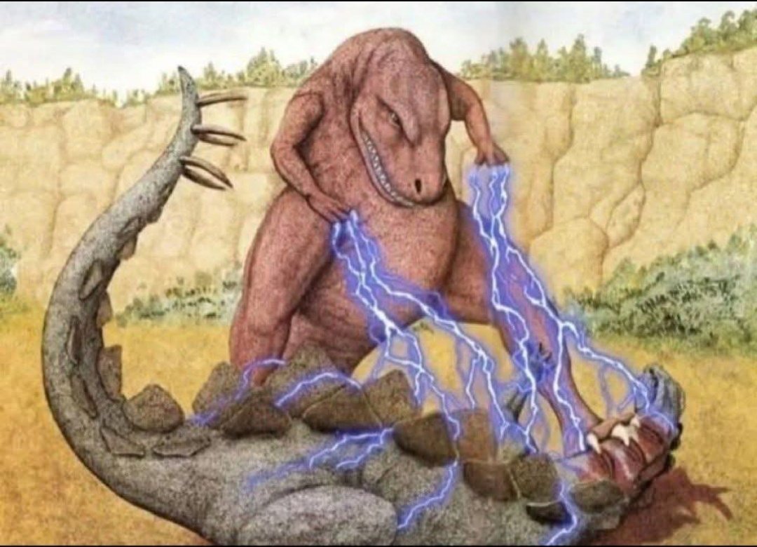 imagen de un tiranousaurius