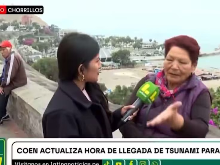senyora quiere conocer el tsunami