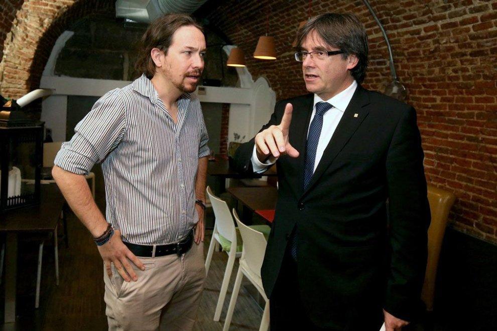 iglesias y puigdemont