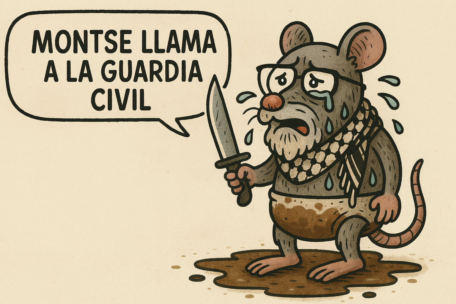 Montse llama a la guardia civil
