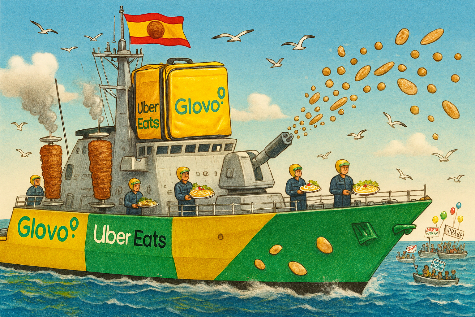 glovo de la armada