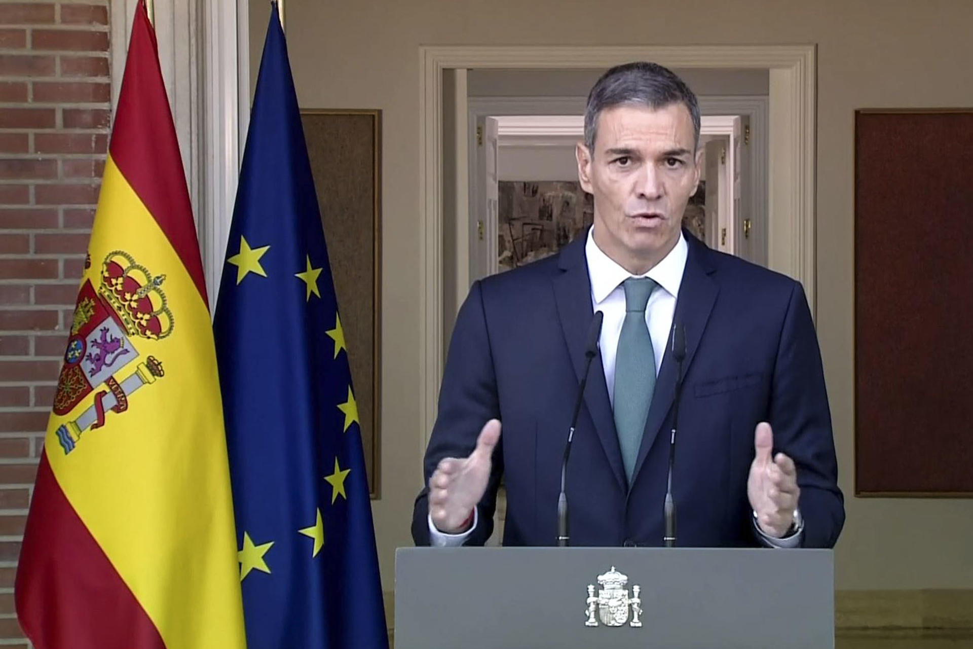 Sanchez comparece sobre Israel