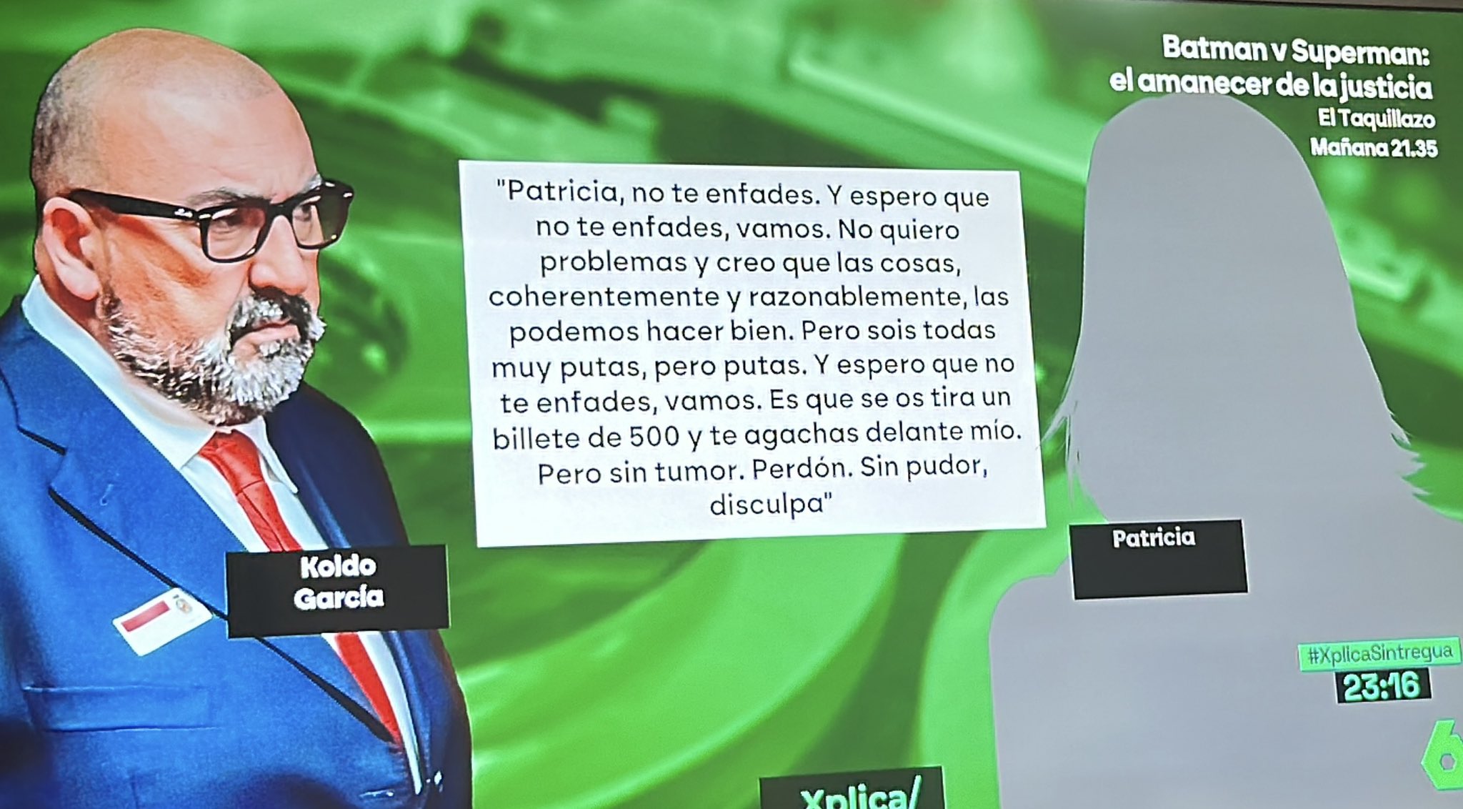 el gran caballero de Koldo Garcia