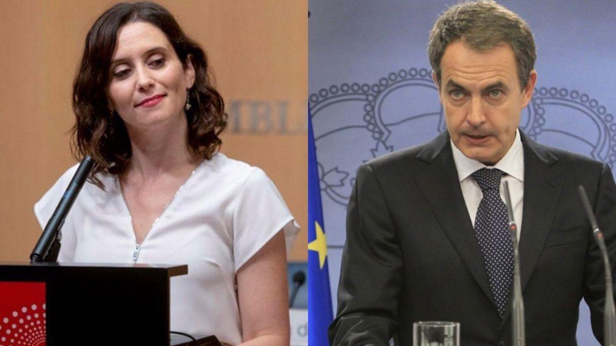 zapatero y ayuso